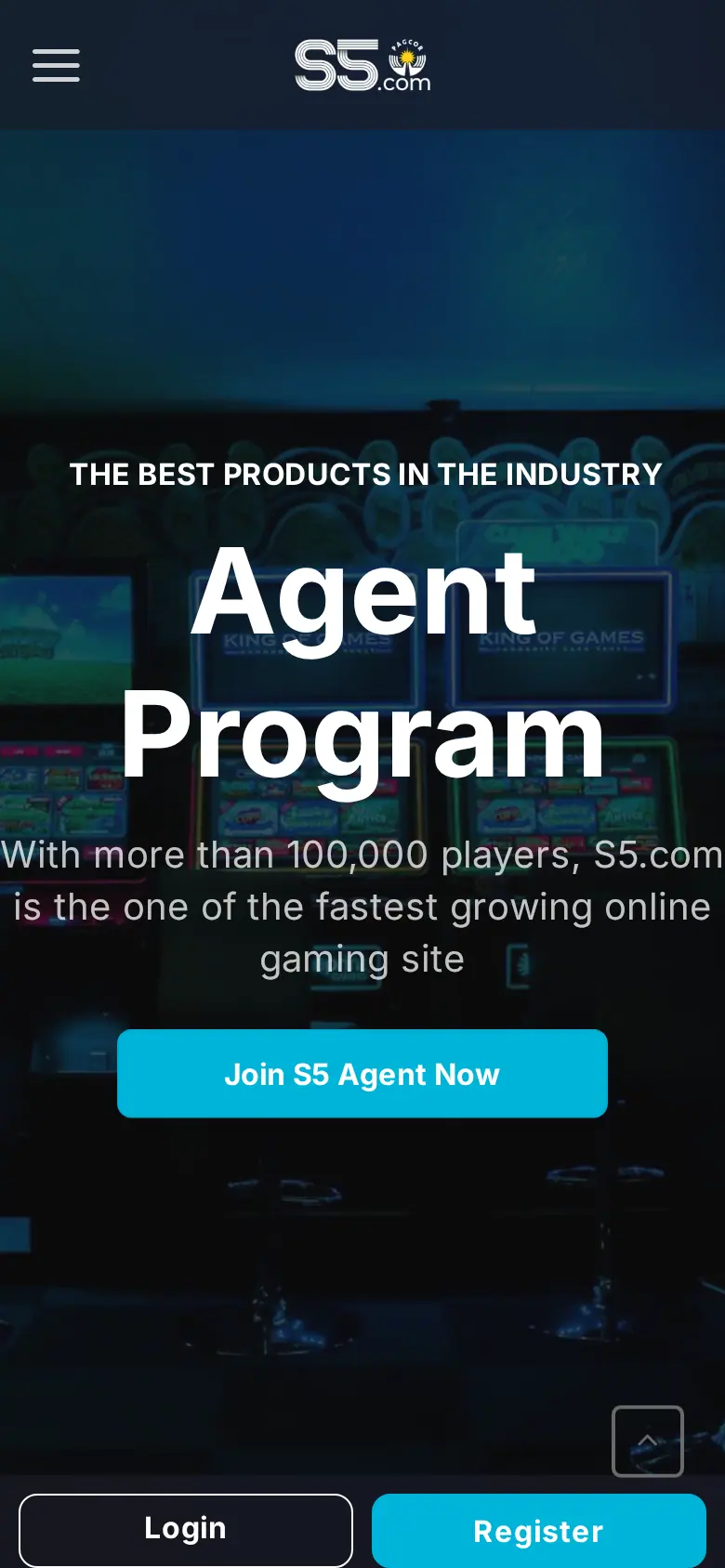 Agent Program website on mobile, captured Oct 24, 2026