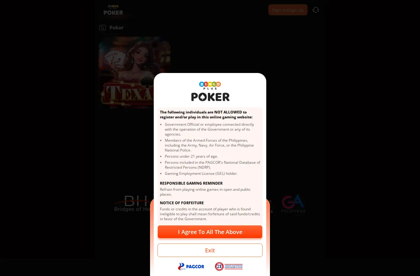 Homepage ng website ng GameZone sa desktop, buong pahina, kinuha Okt 24, 2026