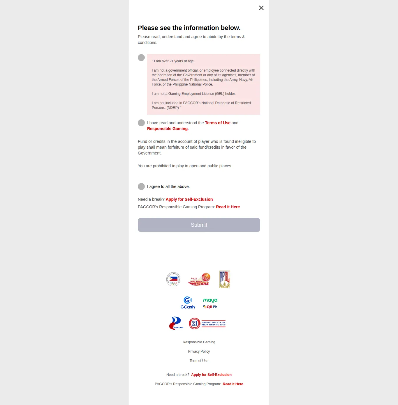 SportsPlus website homepage on desktop, full page, captured Oct 24, 2026